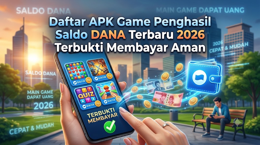 Daftar APK Game Penghasil Saldo DANA Terbaru 2026 Terbukti Membayar Aman