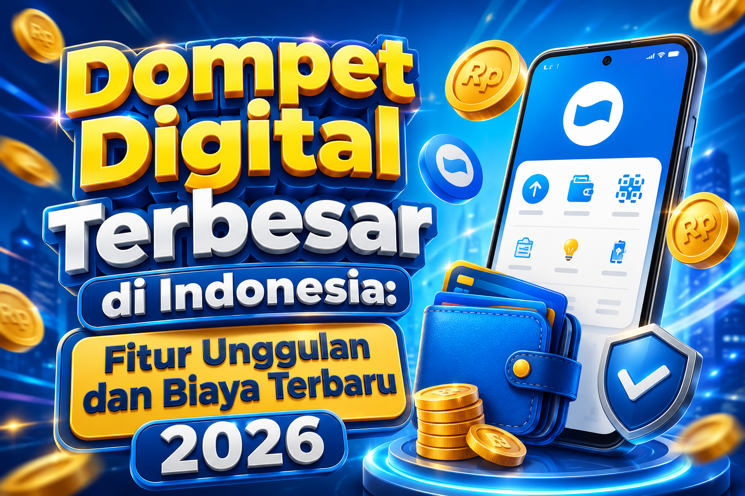 Dompet Digital Terbesar di Indonesia Fitur Unggulan dan Biaya Terbaru
