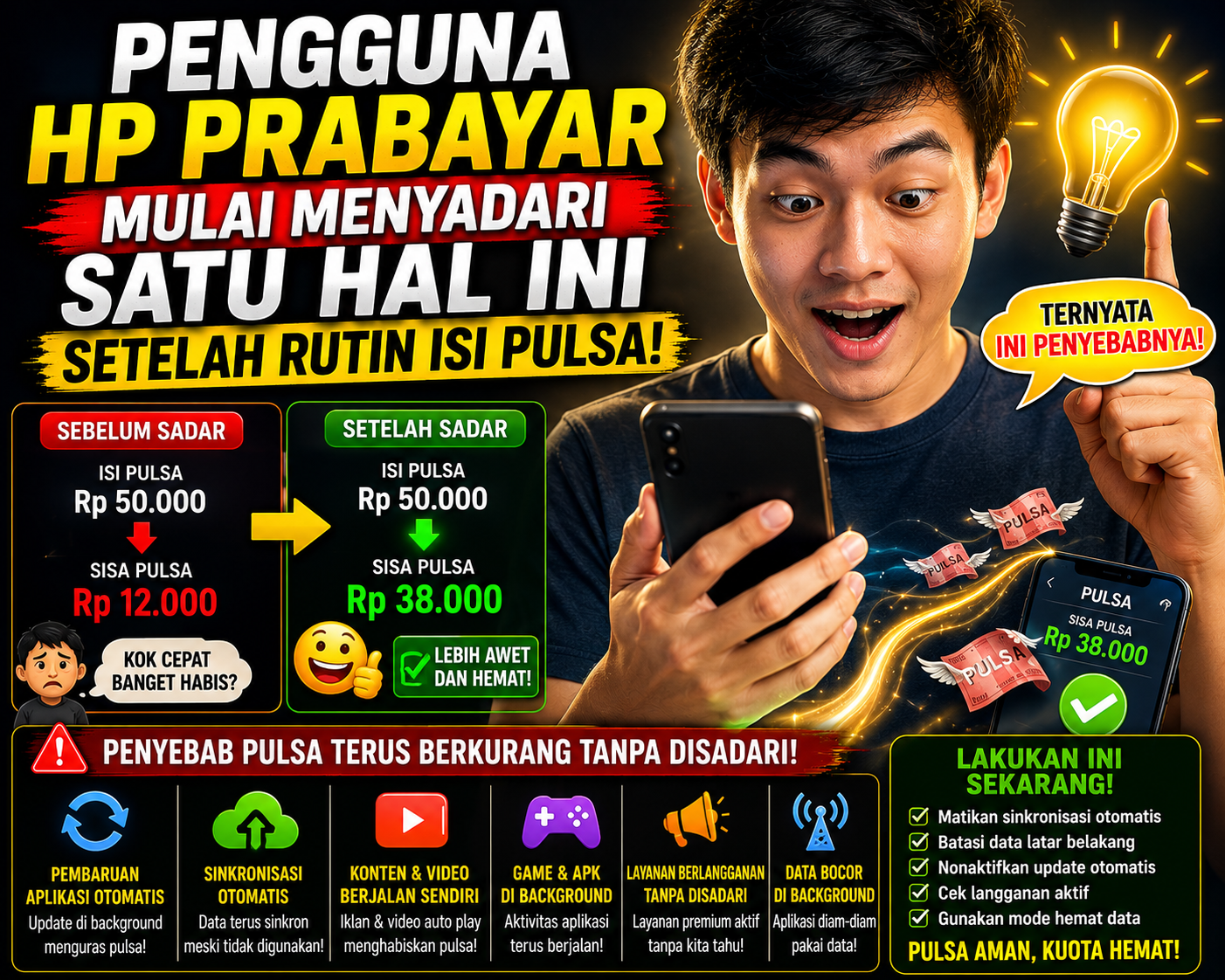 Pengguna HP Prabayar Mulai Menyadari Satu Hal Ini Setelah Rutin Isi Pulsa